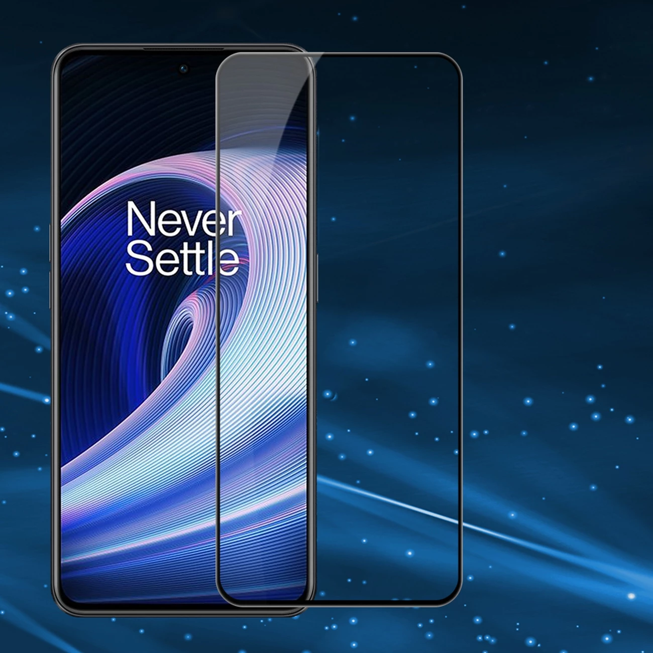 Xham i temperuar Nillkin CP+PRO për ekran të plotë, për OnePlus Ace, 0.2 mm, i zi