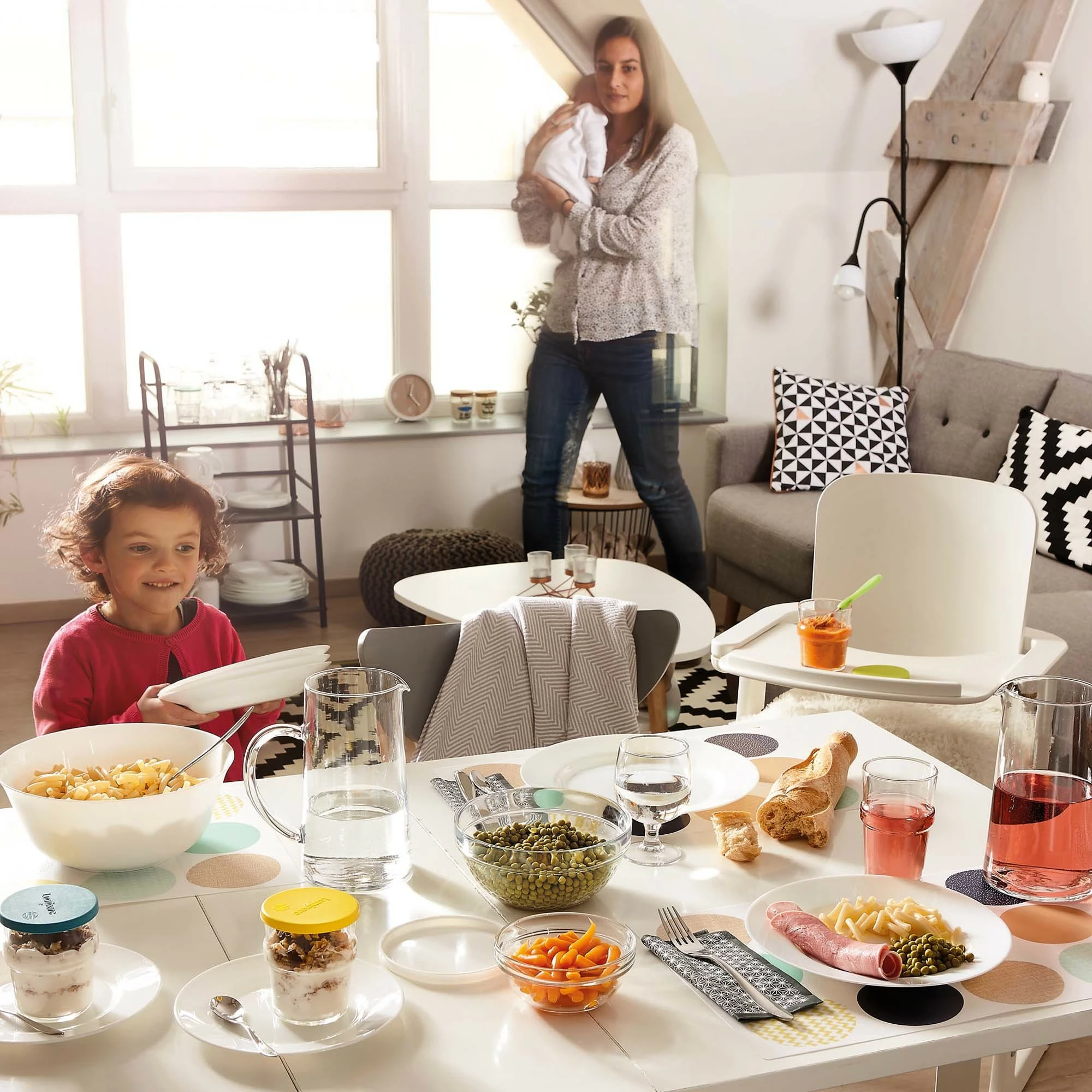 Mug Arcoroc Evolution X3580 300ml Opal, i bardhë, set 6 copë