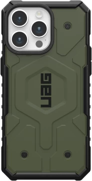 Mbështjellës UAG Pathfinder për iPhone 15 Pro Max, MagSafe, i gjelbër