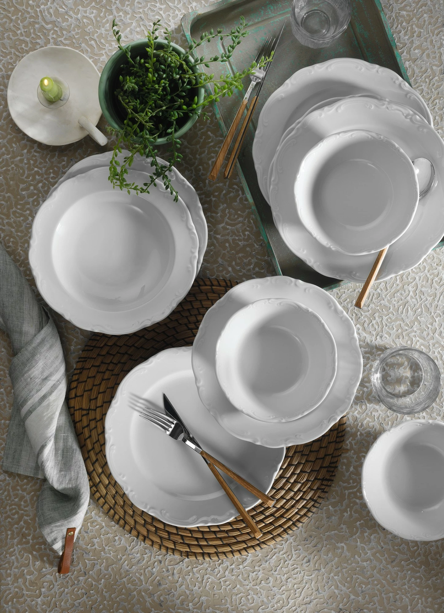 Set darke 18 pjese, Hermia, SM18Y400