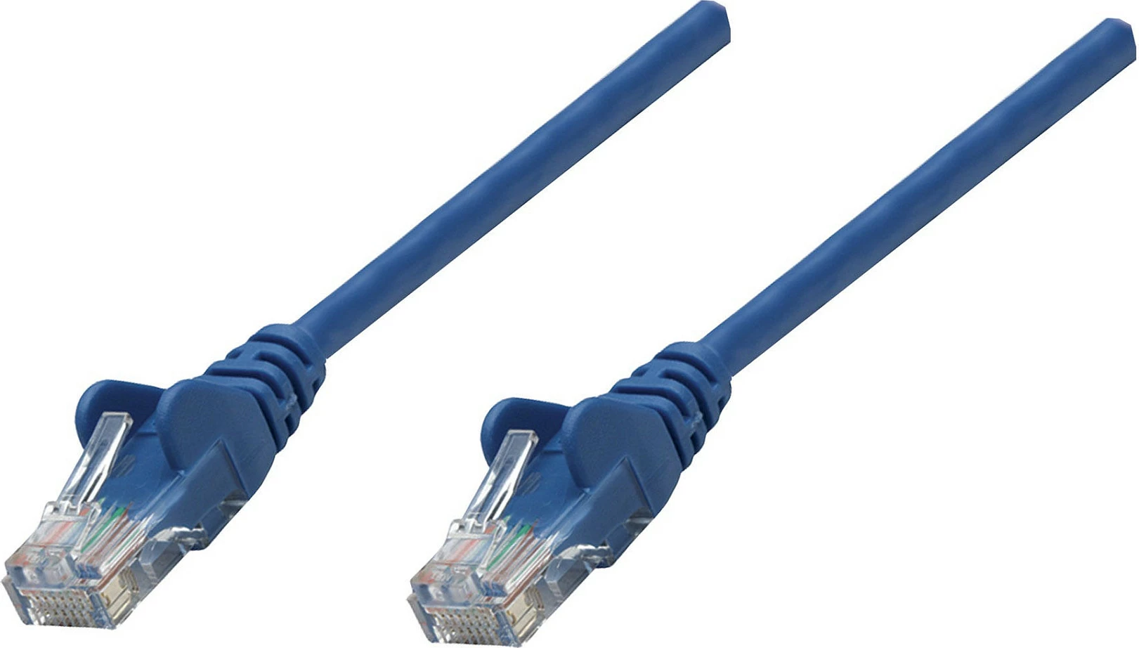 Kabllo rrjeti Intellinet Cat6 0.25m S/FTP RJ45, blu