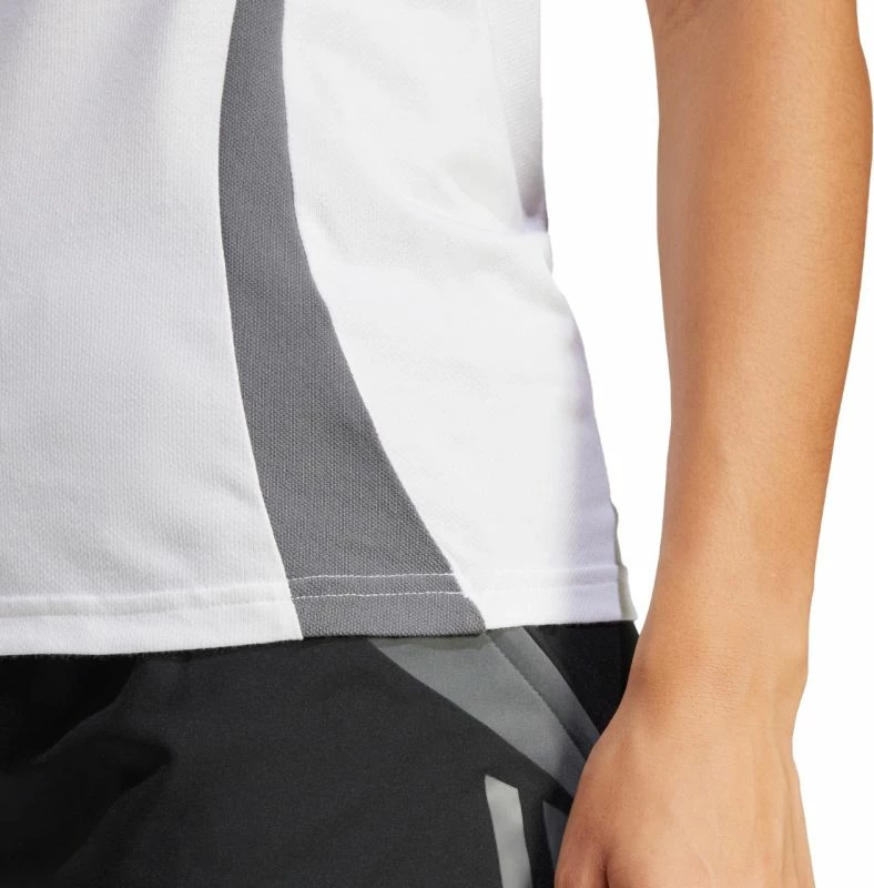 Maicë polo për femra adidas, e bardhë