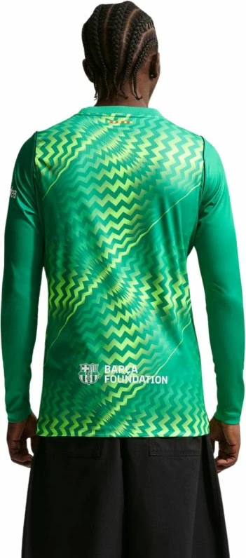 Fanellë portieri për meshkuj Nike FC Barcelona Stadium Goalkeeper 2026/27 II1997 324, e gjelbër [Madhësia: M]
