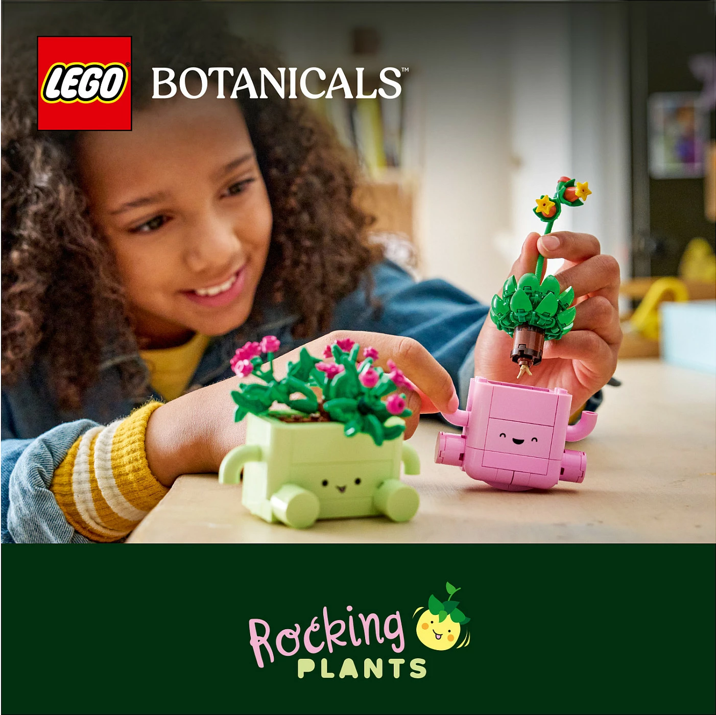 Set LEGO Botanicals Rocking Plants 11506, 253 copë, multikolor