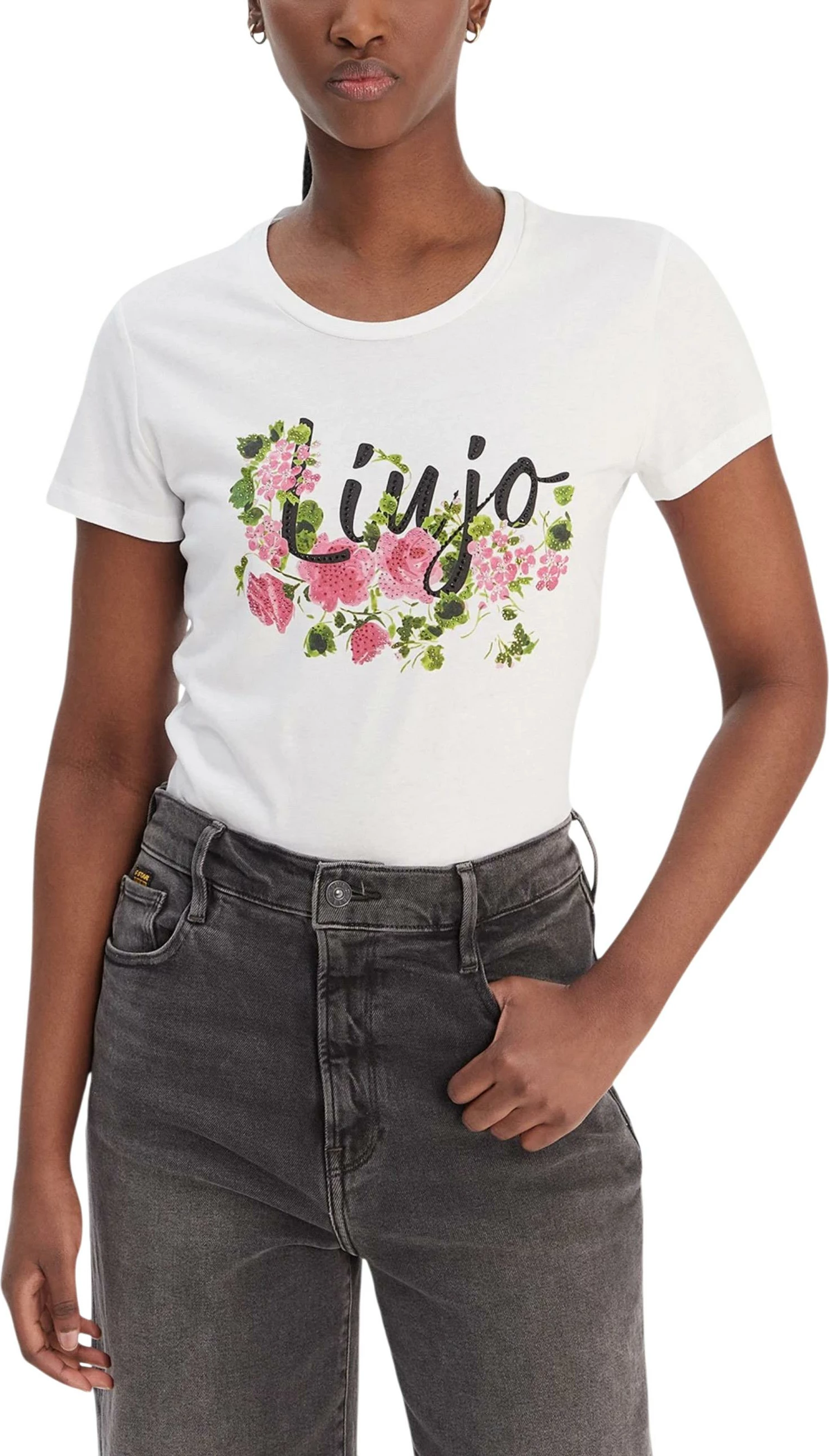 Maicë për femra Liu-Jo ECS MODA WA6493 JS923, krem