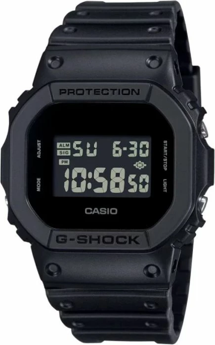 Orë dore për meshkuj Casio G-Shock, e zezë