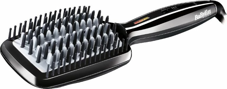 Brushë drejtimi flokësh BaByliss Liss Brush 3D HSB101E, jonizuese, 200°C, e zezë