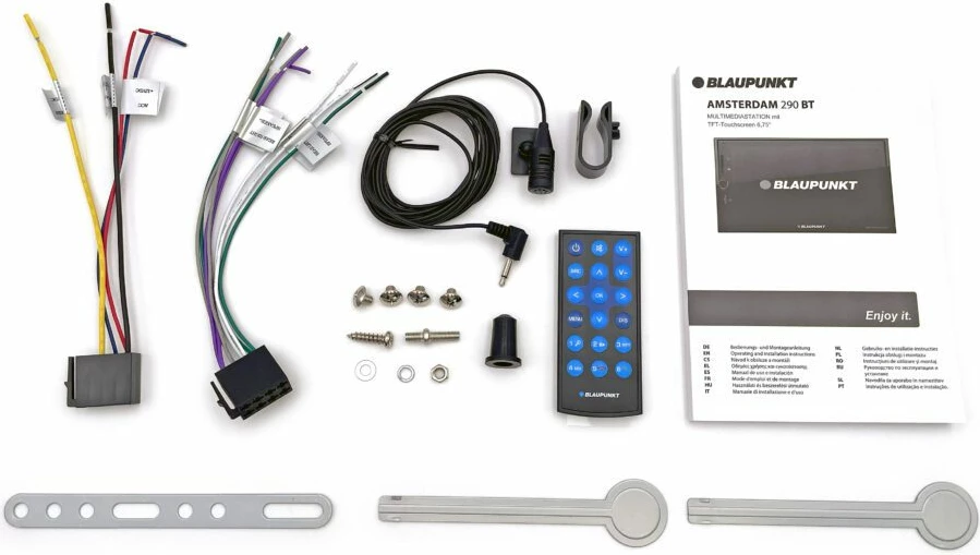 Radio Makine me Ekran Prekje (Touch) 6.8", Bluetooth dhe USB BLAUPUNKT AMSTERDAM 290BT