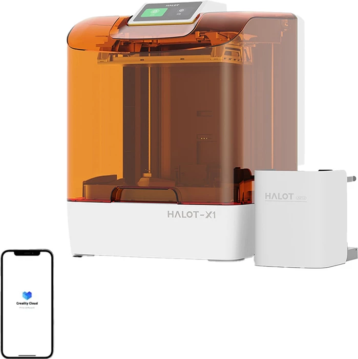 Printer 3D resin LCD, Creality Halot X1 Combo, 16K, 211.68×118.37×200 mm, deri 170 mm/h, me AFU