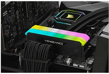 RAM Memorje Corsair Vengeance RGB 32GB (2x16GB) DDR4 3200MHz, e zezë