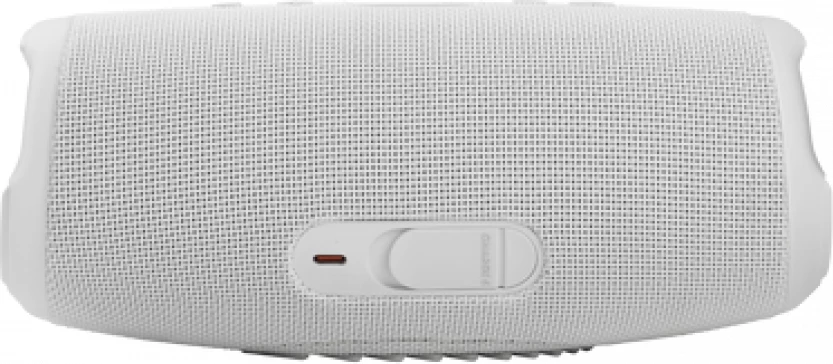 Altoparlant Bluetooth portativ JBL Charge 5, 40 W, Bluetooth 5.1, IP67, bateri 7500 mAh, i bardhë
