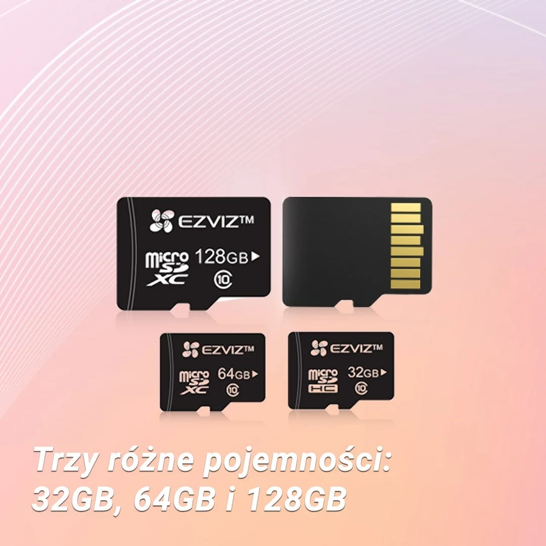 Kartë memorie MicroSDXC EZVIZ 128GB, Class 10, e zezë