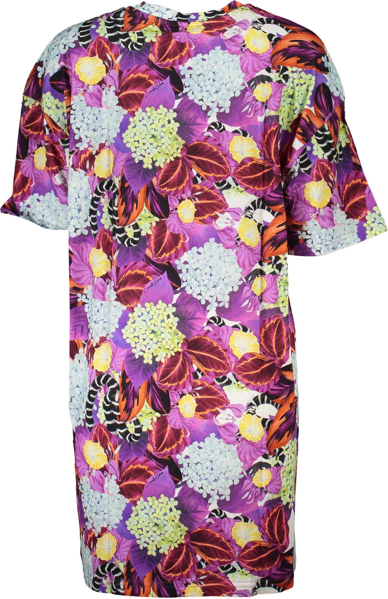 Fustan Cavalli Class femra, e purpurt [Madhësia: XS]