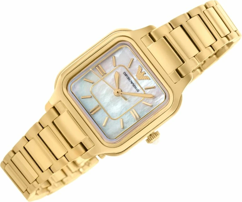 Orë dore femra Emporio Armani Cecilia AR11744, ari, set me kuti