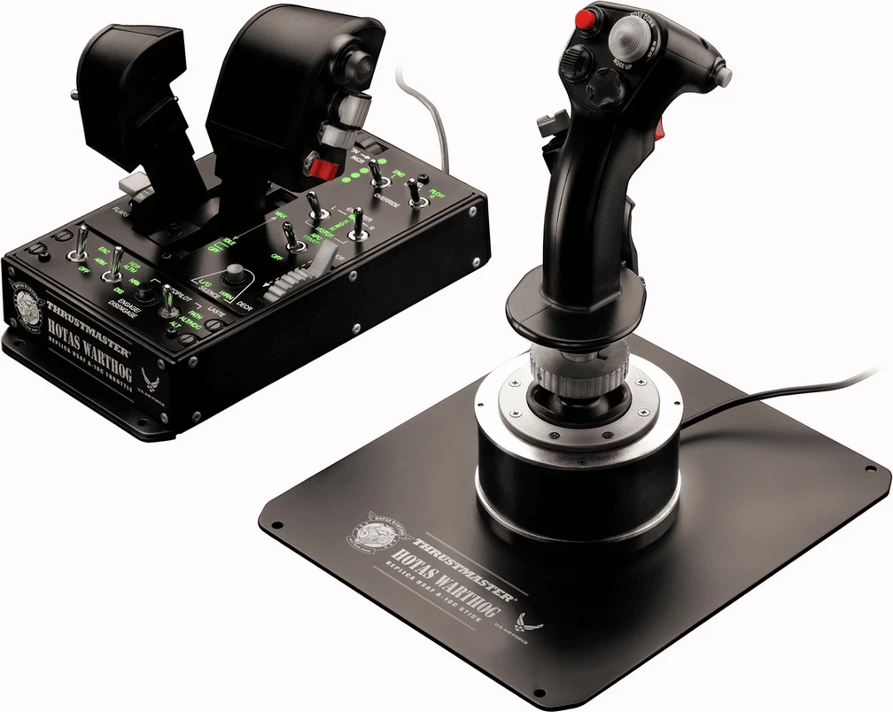 kontrollor fluturimi HOTAS, Thrustmaster, Hotas Warthog 2960720, set joystick + throttle, e zezë