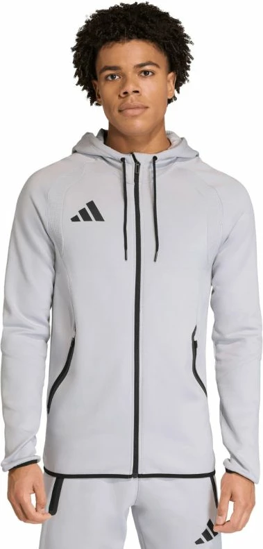 Duks për meshkuj adidas Tiro 26 Travel Sweat Hoodie KF6077, gri