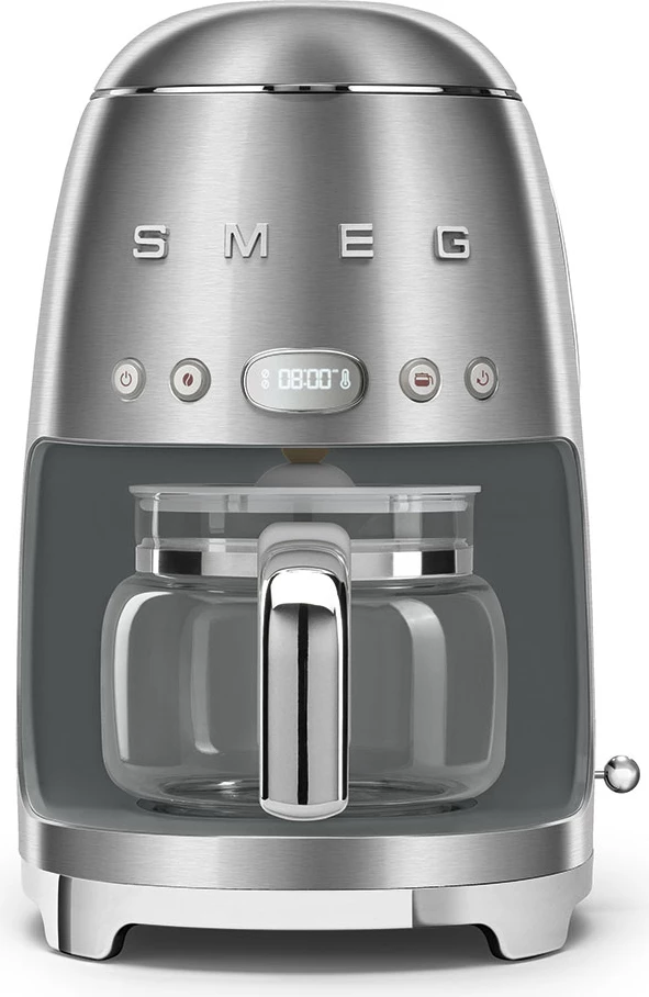 Aparat kafeje me filtër Smeg 50'Style DCF02SSEU 1.4 L 1050 W 10 filxhana, argjend