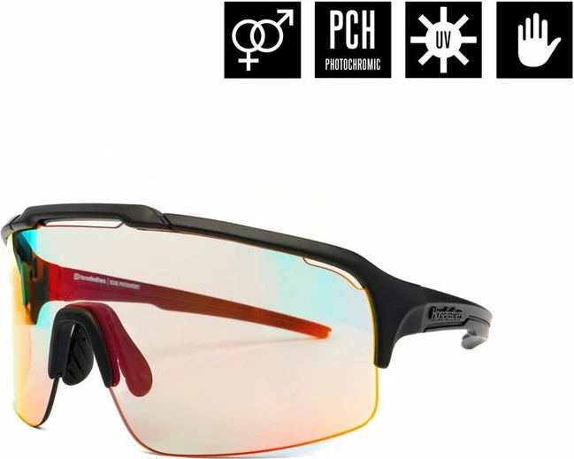 Syze Biciklete Photochromic Matt Black/mirror Red