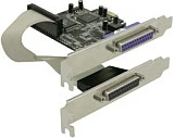 Kartë zgjerimi PCIe DeLOCK, 2x port paralel (LPT)