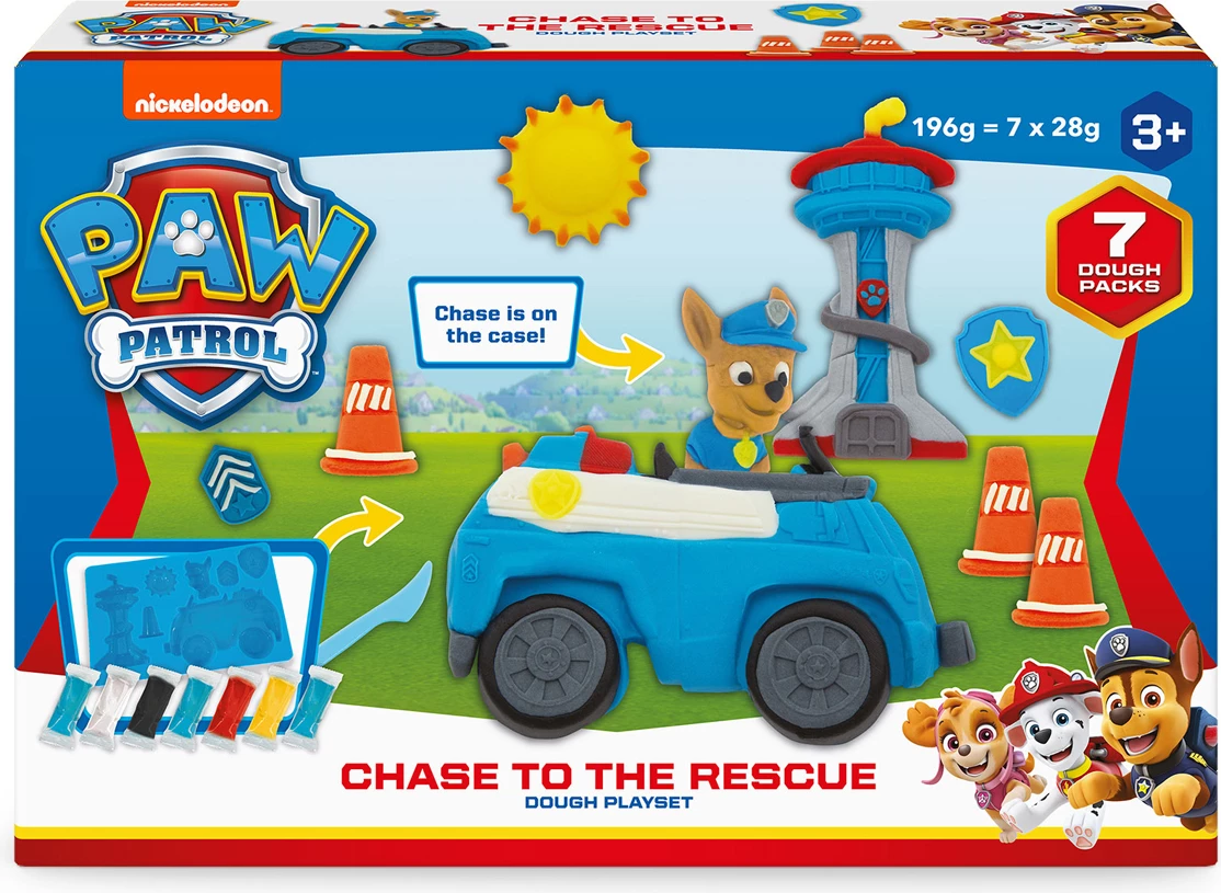 Nickelodeon Paw Patrol Chase to the Rescue Dough Playset