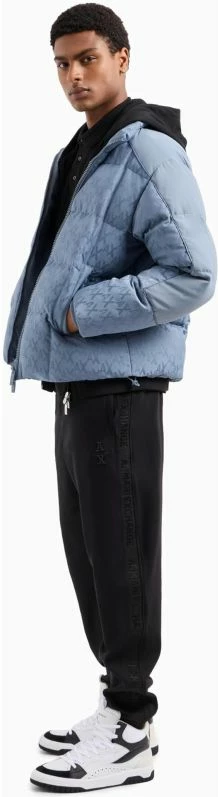 Pantallona për meshkuj Armani Exchange, të zeza