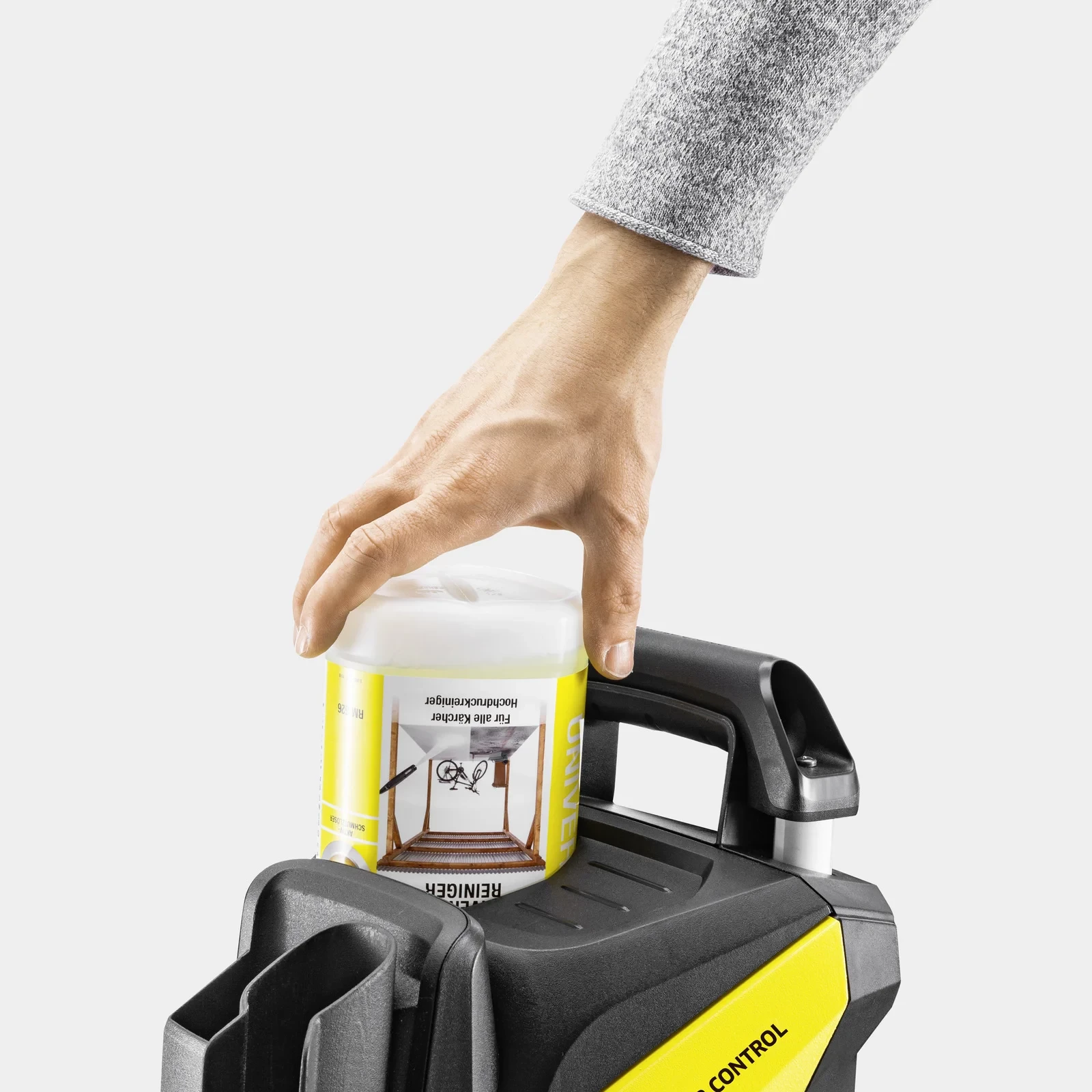 Pastrues me presion të lartë, Karcher K7 Smart Control (1.317-200.0), 180 bar, 3 kW, 10 m zorrë, Bluetooth, verdhë/zezë 6