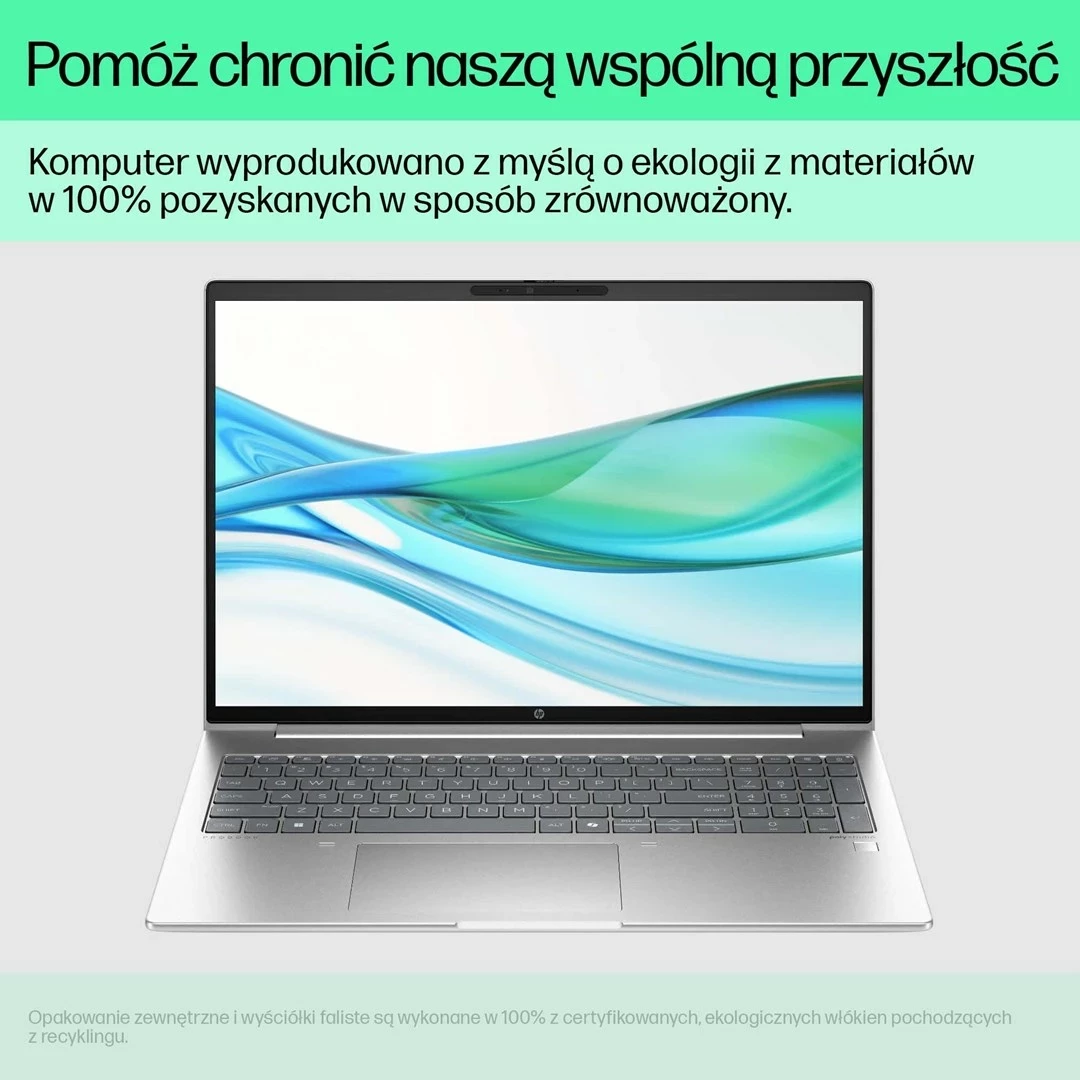 Laptop HP ProBook 460 G11, 16", Intel Core Ultra 7 155H, 16 GB RAM, 512 GB SSD, Argjendtë