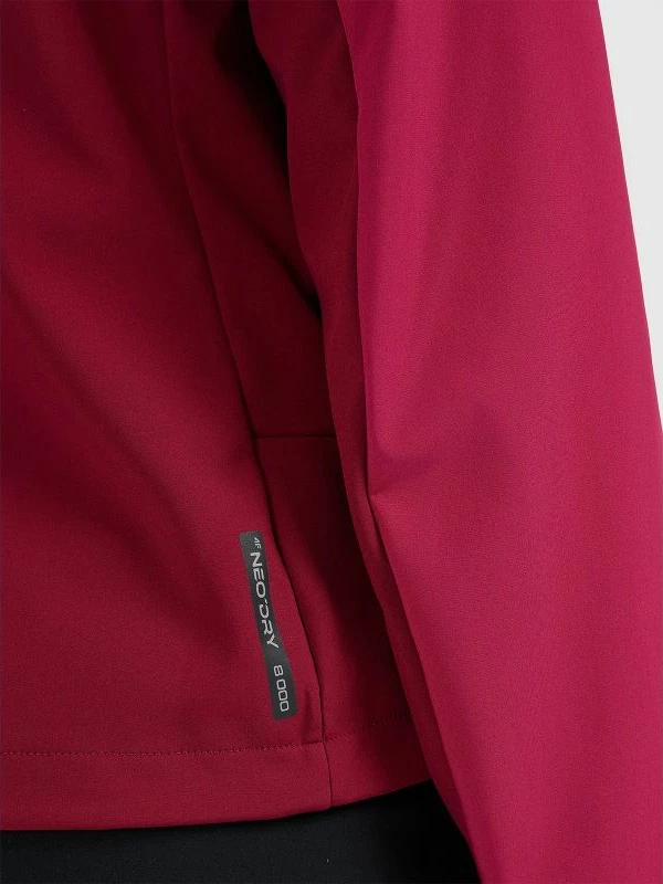 Jakne softshell për femra 4F, e kuqe