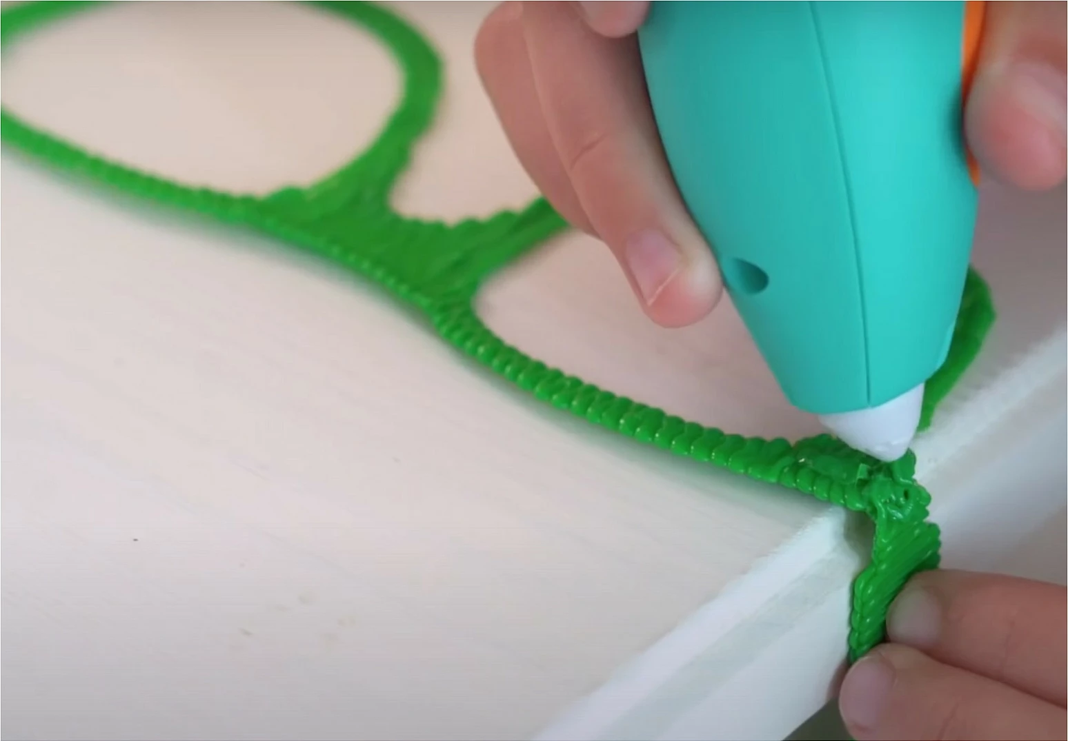 Pena 3D 3Doodler Start Plus, ECO kartrixhe 2.5 mm, USB, për fëmijë 6+, turkeze/verdhë