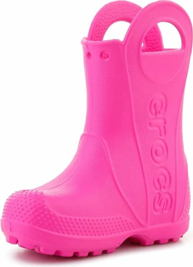 Çizme shiu për fëmijë Crocs Handle It Rain Boot Kids 211056-6TW, rozë