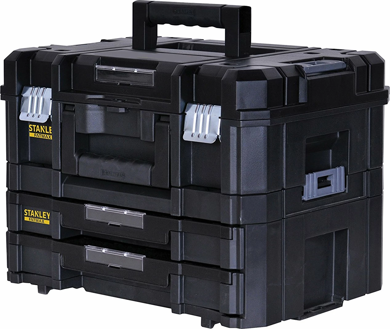 Kuti veglash Stanley FATMAX TSTAK Combo IV FMST1-71981 21.5L 44x32.6x33.2 cm e zezë