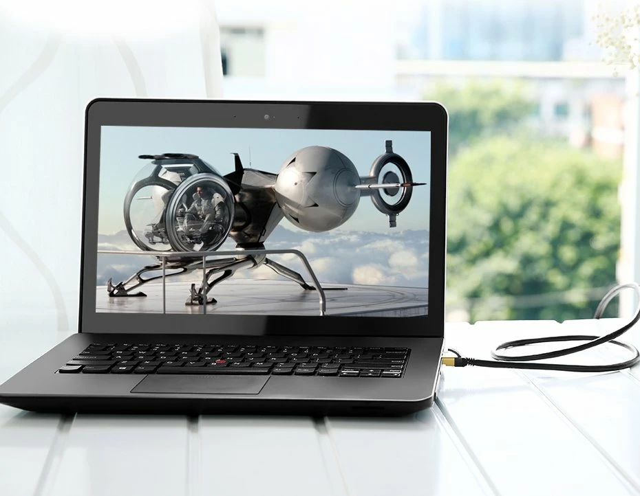 Kabllo rrjeti Ugreen Cat 7 STP, RJ45, 2m, e zezë
