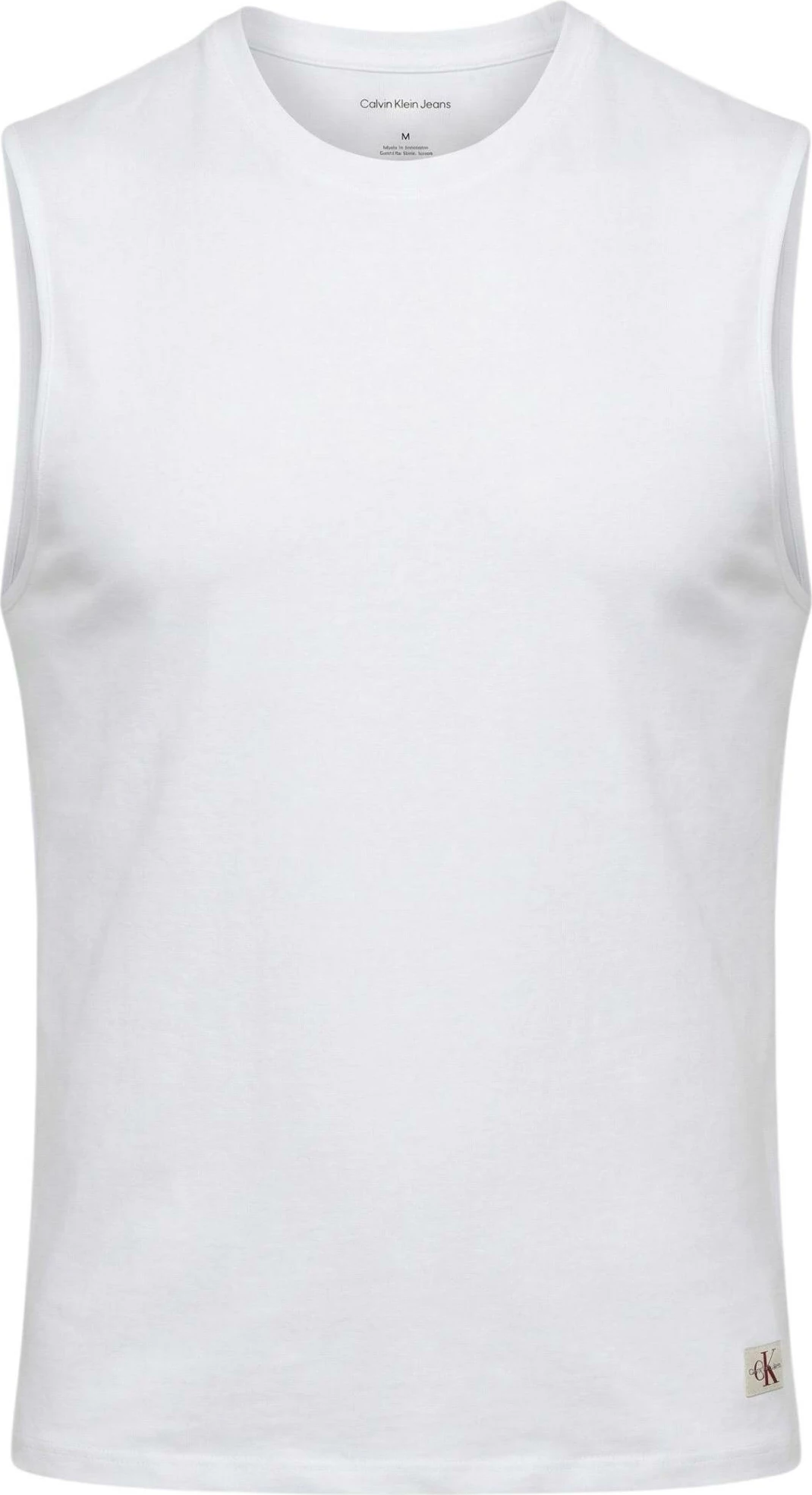 Maicë pa mëngë për meshkuj Calvin Klein Jeans LV04RF273G, e bardhë [Madhësia: XXL]