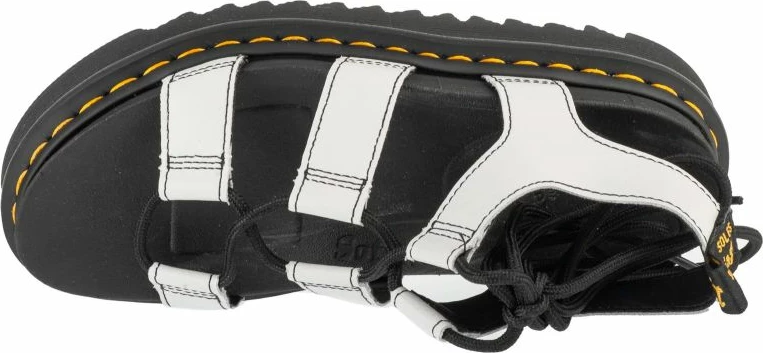 Sandale për femra Dr. Martens, të bardha dhe të zeza [Madhësia: 37]