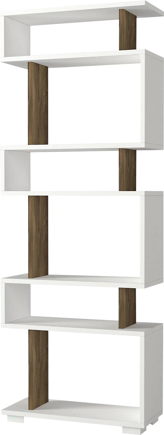 Raft librash Hanah Home, Blok, bardhë-dru arre