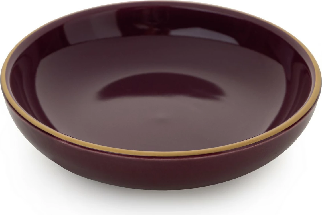 Set tasash për salcë, qeramike, 6 copë, ngjyrë damson, Hermia Concept, ST489006F573A841600MAYD100