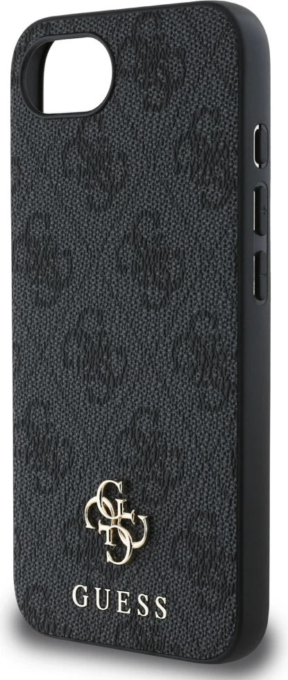 Mbështjellës Guess 4G Small 4G and Classic MagSafe për iPhone 16e, i zi
