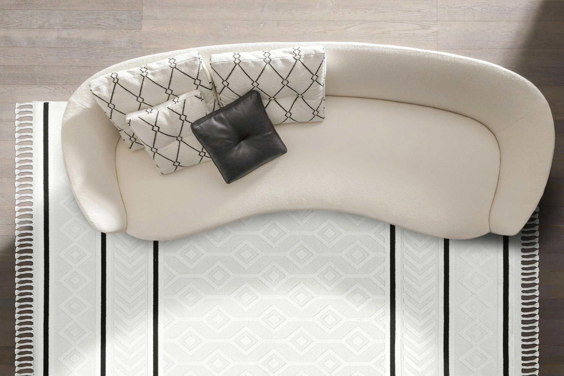 Qilim krem, 200x290cm, Conceptum Hypnose, 33405A Malta