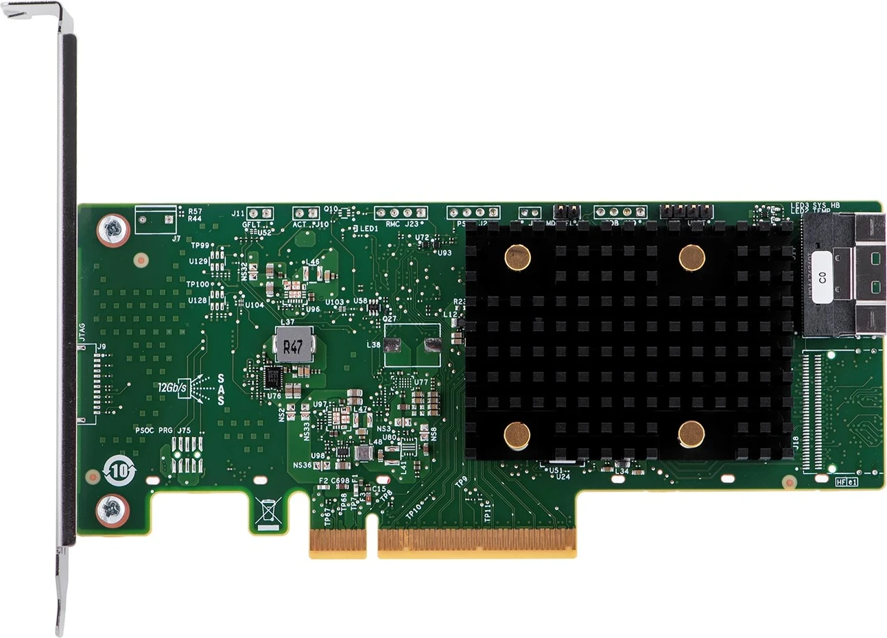 Kartë ndërfaqe Broadcom HBA 9500-8i, SAS, SATA