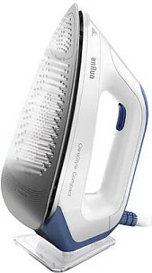Hekur Braun CareStyle Compact IS 2143, 2400W, 6 bar, depo ujë 1.5L, blu/bardhë