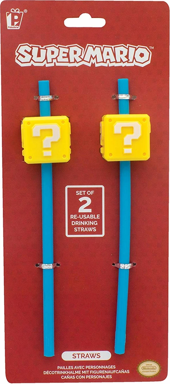 Slamice Paladone Super Mario Question Block, Gaming Heroes, blu/verdhe