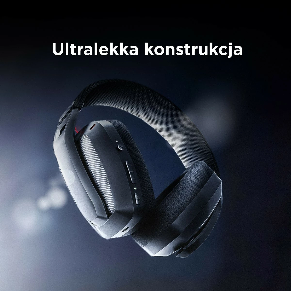 Kufje gaming Rampage BLITZ, wireless, Bluetooth 5.3, me mikrofon, të zeza