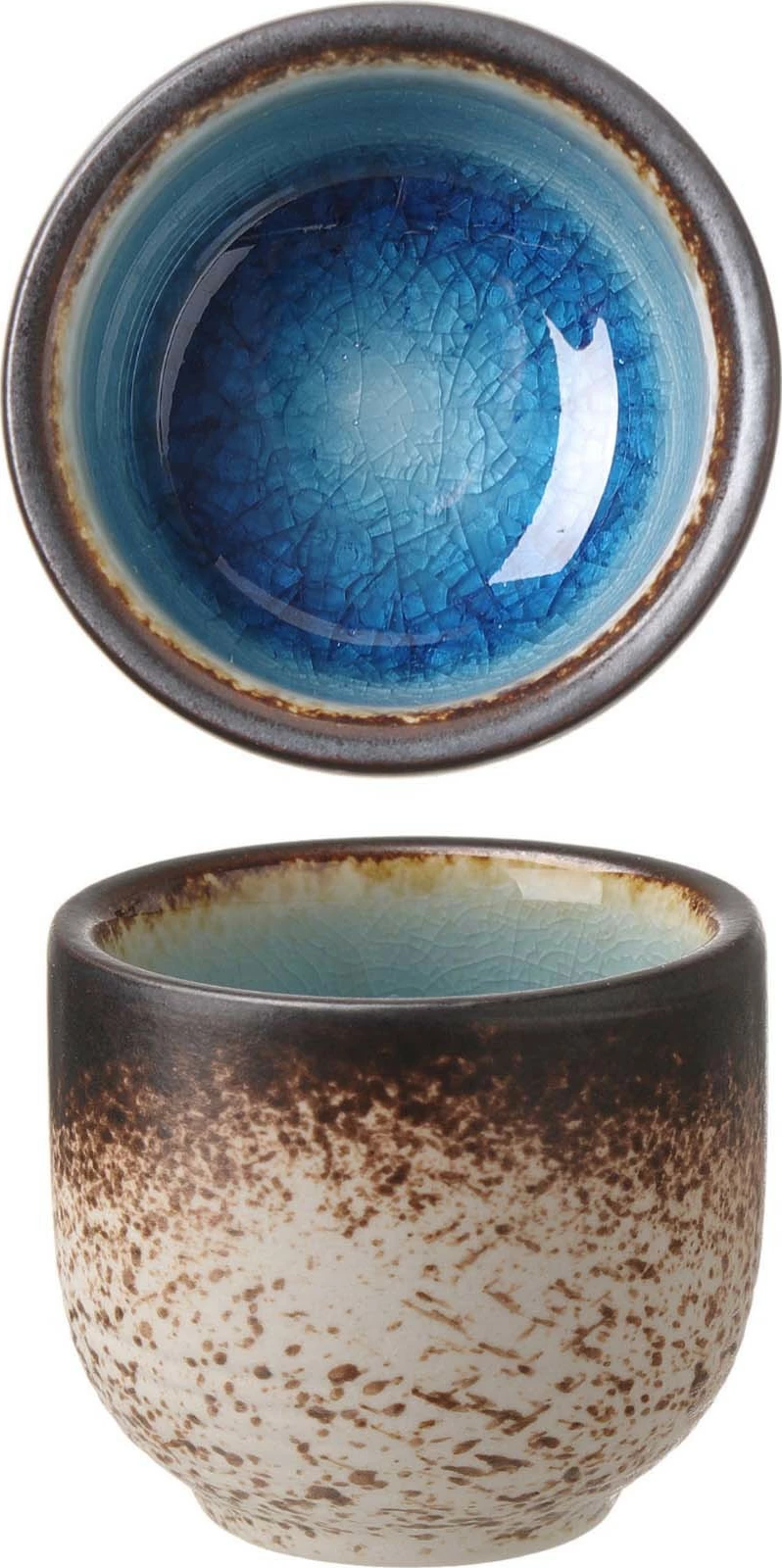 Ramekin, Fine Dine Lazur, 50 ml Ø50 mm, blu, set 12 copë