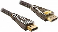 Kabllo DisplayPort DeLOCK 82773, 5 m, deri 4096×2560, antracit