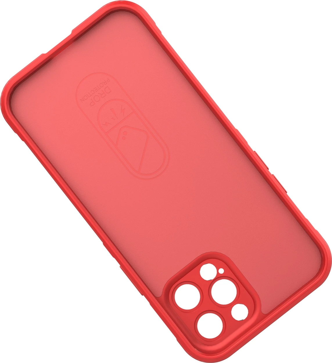 Mbështjellës Hurtel Magic Shield Case për iPhone 12 Pro Max, fleksibil, i blinduar, Kaltër e errët