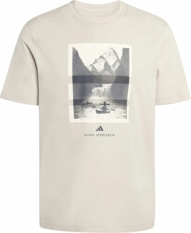 Maicë për meshkuj adidas Outdoor Kayaking Graphic KB2541, bezhë