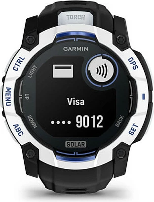 Smartwatch Garmin Instinct, 1.1" MIP touchscreen, GPS, 0.128GB, 45mm, zi/kaltër