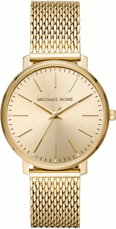 Orë dore femrash Michael Kors Pyper MK4339, e artë, me kuti