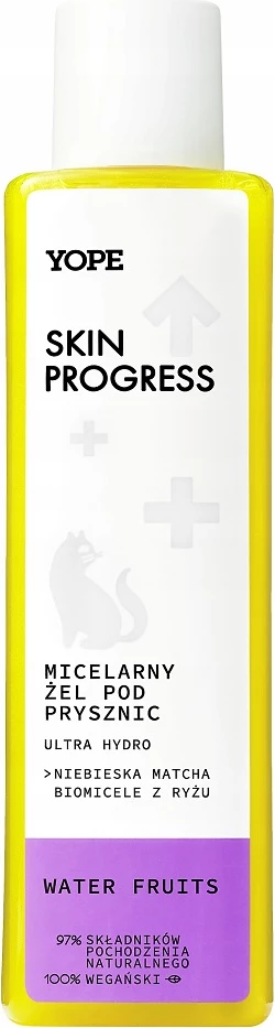 Xhel dushi për femra Yope Skin Progress Micellar Water Fruits 200ml