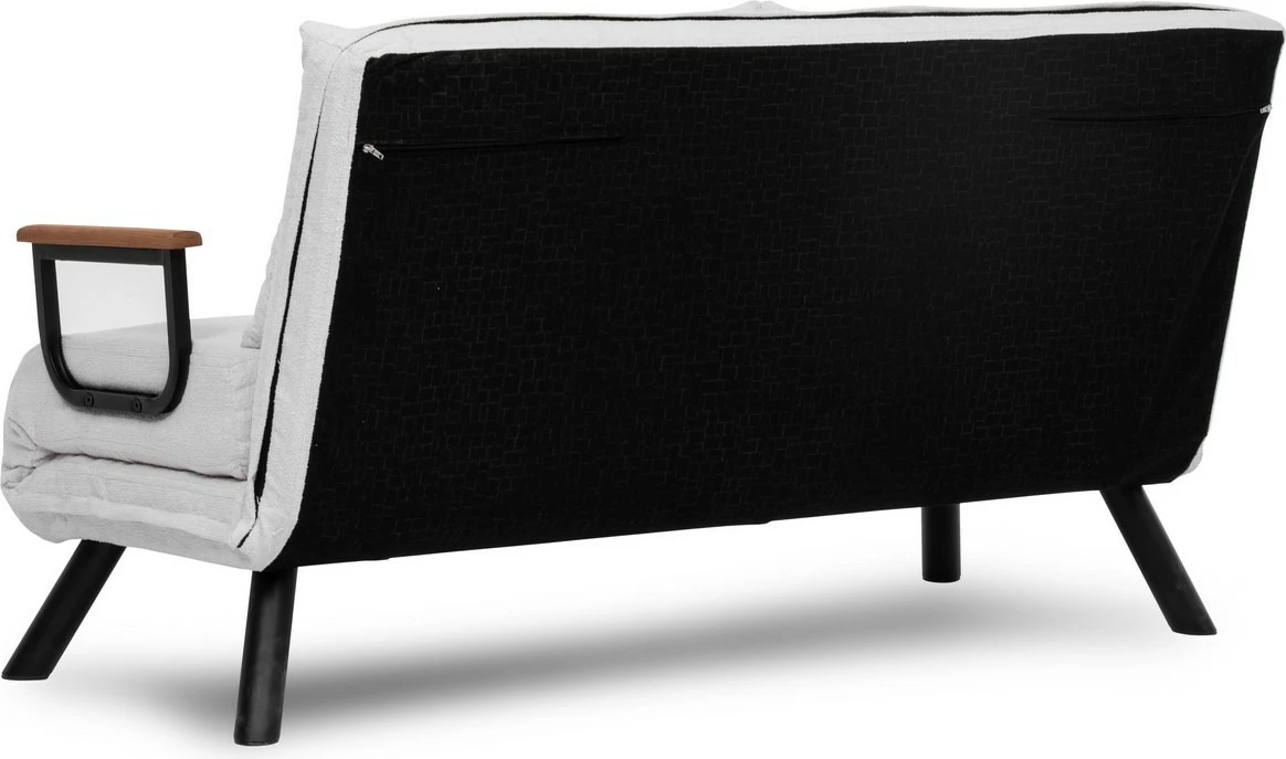 Divan-krevat dy ulës, Atelier del Sofa, Sando, teddy, i bardhë